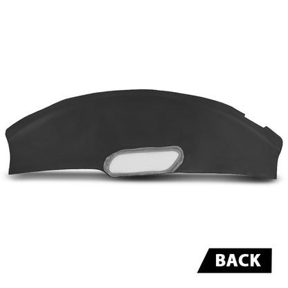 Solid Spare Fit For 1993-1996 Pontiac Firebird TPE Dashboard Dash Cover Cap Overlay Black