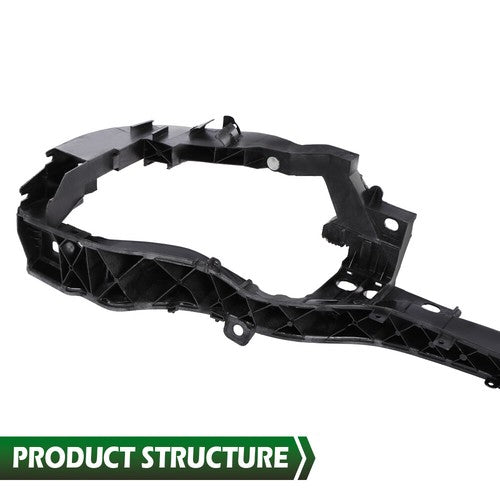 Solid Spare Radiator Support Upper Fit For 13-18 Ford C-MAX / 2013-2019 Escape Black