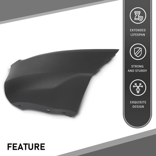 Solid Spare Fit For 2018-2022 Ford EcoSport Front Right Side Bumper Corner Cover FO1017102