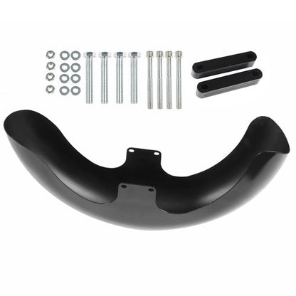 Solid Spare New For Touring Road King Electra Glide FLHR FLHT 23" Wrap Front Fender Gloss