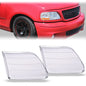 Solid Spare Fit For 97-04 Ford F150 Expedition Clear Headlight Replacement Lens