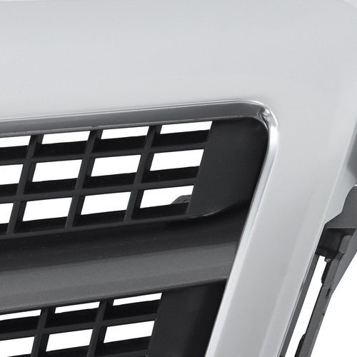 Solid Spare Plastic Front Bumper Upper Grille Gray New Fit For Cadillac ATS 2013-2014