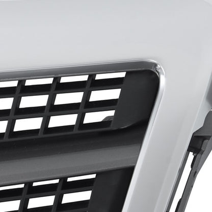 Solid Spare Plastic Front Bumper Upper Grille Gray New Fit For Cadillac ATS 2013-2014
