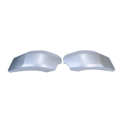 Pair Rear Corner Bumper End Cap Pad LH & RH Silver For Toyota FJ Cruiser 2007-14