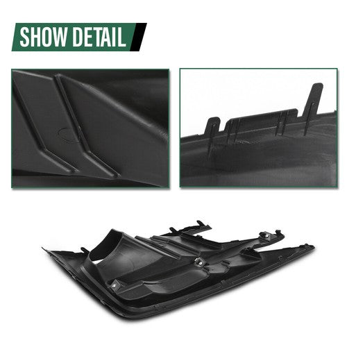 Solid Spare Fit For 2019-2024 Subaru Ascent Front Bumper Fog Light Bezel Lamp Trim Right