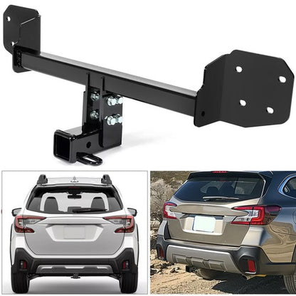 Solid Spare Class 3 Black Trailer Tow Hitch 2" Receiver For Subaru Outback SportWagon 10-19
