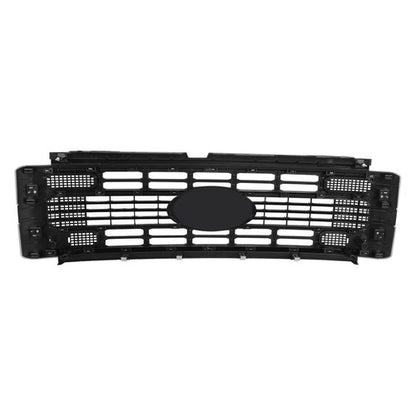 Solid Spare PC3Z8200AB Front Upper Grille For Ford F250 2023 2024 Super Duty XL/XLT Black