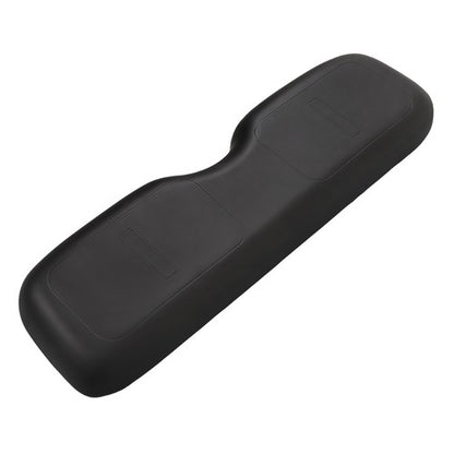 Solid Spare For EZGO Medalist TXT Golf Cart 1994-2013 Black Front Seat Cushion with Hardware