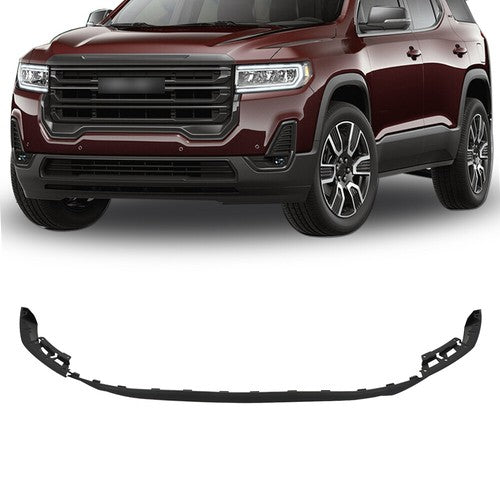 Solid Spare Front Lower Bumper Valance Textured Plastic Black Suit For GMC Acadia 2020-2023