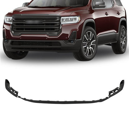 Solid Spare Front Lower Bumper Valance Textured Plastic Black Suit For GMC Acadia 2020-2023
