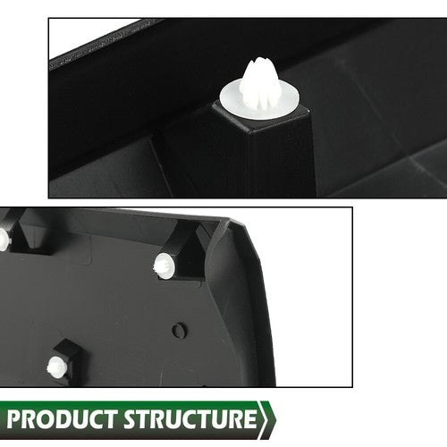 Solid Spare Fit For 2018-2022 Toyota C-HR Front Right Door Lower Molding Trim Garnish Panel