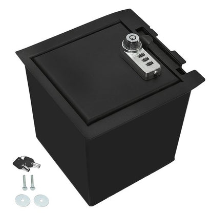 Solid Spare Center Console Safe Storage Console Vault W/USB Space For Toyota Tacoma 2016-22