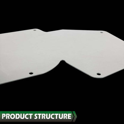 Solid Spare Fit For 68-82 Chevy Corvette A/C and Heater Delete Panel Plate New
