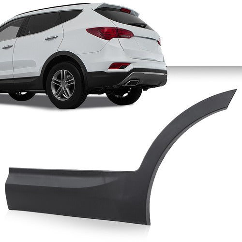 Solid Spare Rear Left Side Door Lower Molding Door Garnish Fit For 2013-2018 Santa Fe Sport
