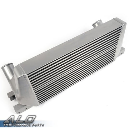 Solid Spare Aluminum Front Mount Intercooler Fit For 2015-2017 Ford Mustang 2.3L EcoBoost