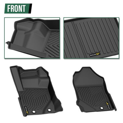 Solid Spare TPE Floor Mats & Trunk Cargo Liner Fit For 21-25 Ford Bronco 2-Door All Weather
