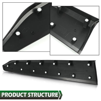 Solid Spare Fit For 2018-2022 Toyota C-HR Front Right Door Lower Molding Trim Garnish Panel