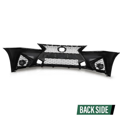 Solid Spare Front Bumper Full Kit Fit For 13-15 Lexus GS GS350 GS450 Conversion to 16+ GS F