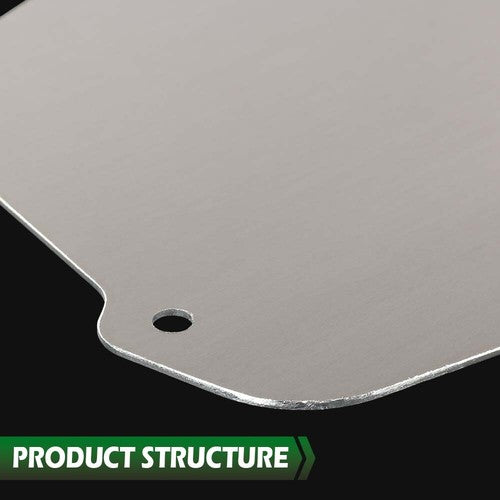 Solid Spare Fit For 1973-1977 Pontiac Astre H Body Aluminum A/C Heater Delete Panel Plate