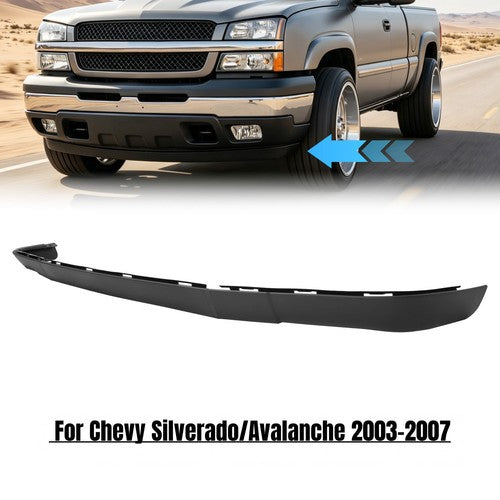 Solid Spare For Chevrolet Silverado 1500 2003-2006 2007 Front Bumper Lower Valance #10386198