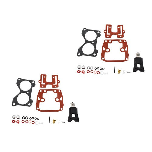 Solid Spare 2pack Carburetor Rebuild Kit for Johnson Evinrude V4 85 90 100 115 125 140 HP US