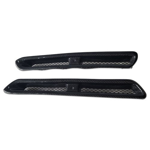 FIT 2008-2023 Nissan GT-R R35 CF Side Vents Only for TOP Secret Style Fenders