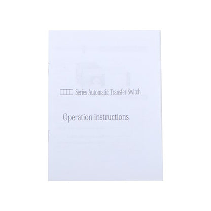 Solid Spare 400A 4P 110/220V Grid to AC Generator Industrial Automatic Transfer Switch
