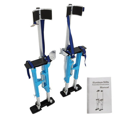 Solid Spare 18-30" Stilt Aluminium Drywall Stilts Tool Adjustable Height Stilts Painter New
