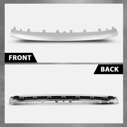Solid Spare Fit For 15-18 Audi S8 A8 S-line Front Bumper Cover Lower Spoiler Molding Trim