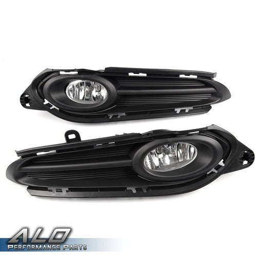 Solid Spare Fit For 2016-2018 Honda HRV Driver Passenger Side Bumper Fog Lamp Light W/ Cover
