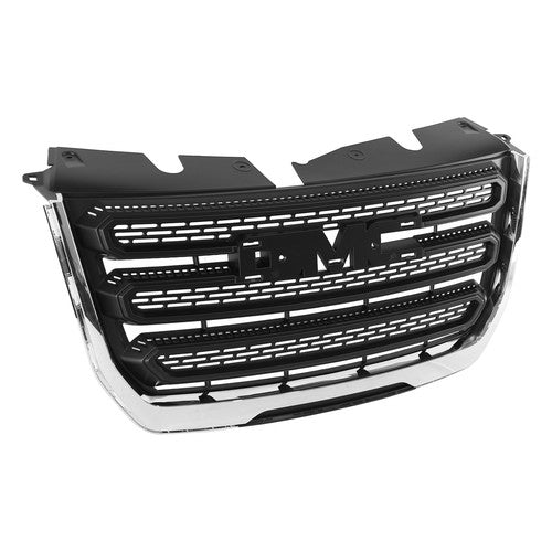 Front Grille Chrome Frame Black Mesh For GMC Terrain SL SLE 2016-2017 23379208