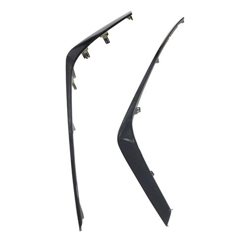 2xFor Nissan Altima 2023 2024 2025 Gloss Black Front Grille Molding Trims  LH＆RH