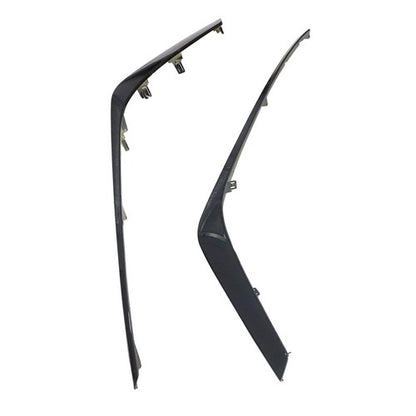 2xFor Nissan Altima 2023 2024 2025 Gloss Black Front Grille Molding Trims  LH＆RH