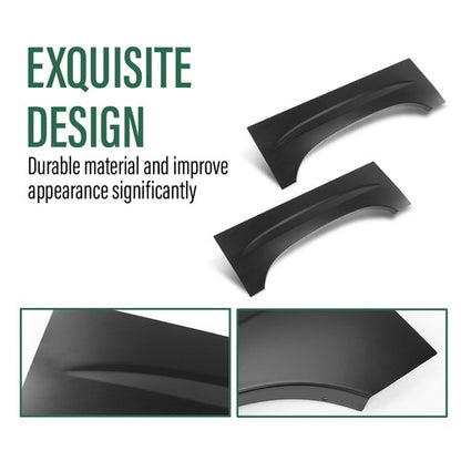Solid Spare Rear Wheel Arch Quarter Bed Panel Fit For 99-07 Chevy Silverado GMC Sierra PAIR