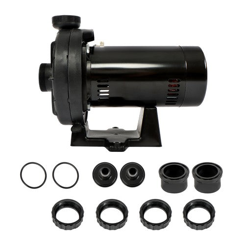 Solid Spare W36060 0.75 HP Pool Booster Pump For In-Ground Swimming Pools With Pipe Unions