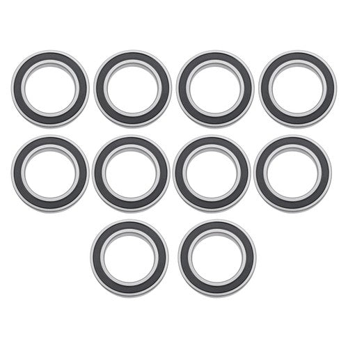 Solid Spare 6010-2RS Deep Groove Ball Bearings 10Pcs 50mm Inner Dia 80mm OD 16mm Bore Sealed