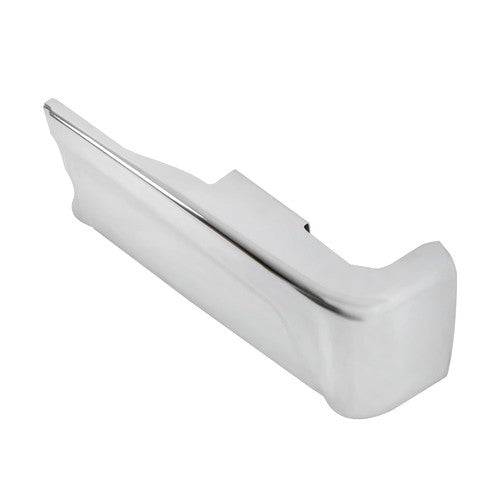 Solid Spare Fit For Ford F-150 2021-2023 Left Steel Rear Bumper End Cap Without Sensor Holes