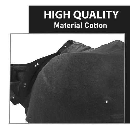 Solid Spare Front Fender Liner Splash Shield Left+Right Side Fit For 2017-2025 Cadillac XT5