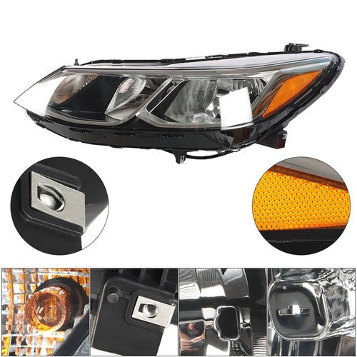 Solid Spare Headlights Fit For Chevrolet Cruze Sedan 2016-2019 Pair Set L+R Waterproof