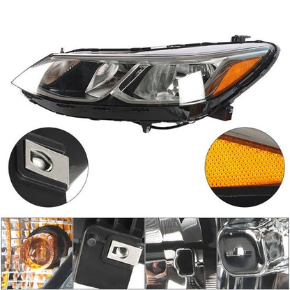 Solid Spare Headlights Fit For Chevrolet Cruze Sedan 2016-2019 Pair Set L+R Waterproof