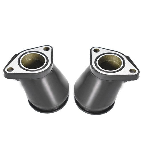 Solid Spare 2PC Carburetor Carb Intake Manifold Boot Pipe For Honda Rebel CA250 CMX250