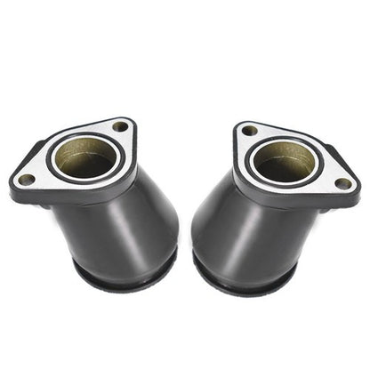 Solid Spare 2PC Carburetor Carb Intake Manifold Boot Pipe For Honda Rebel CA250 CMX250