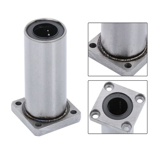 Solid Spare 4Pcs of LMK16UU 16mmx 28mmx 70mm Square Linear Bearing for CNC 3D Printer