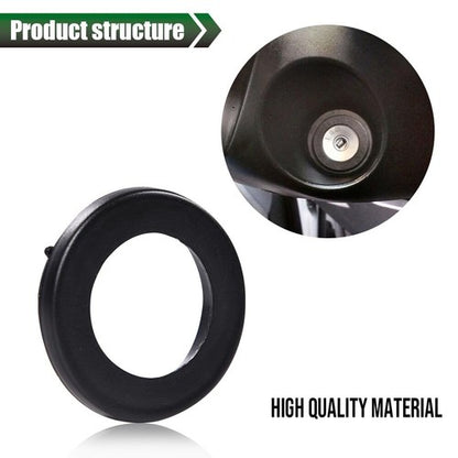 Solid Spare Fit For 19-21 Ford Ranger Pickup 4-Door Ignition Bezel Trim Ring Black