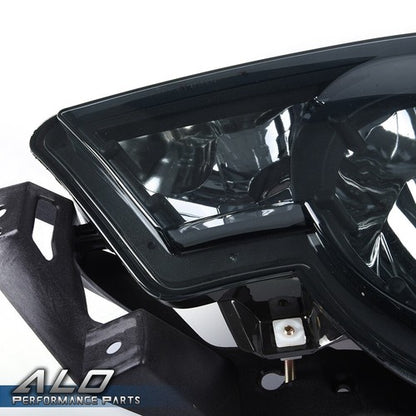 Solid Spare Fit For 2002-2006 Chevy Avalanche Smoke Lens Bumper Fog Lights Driving Lamps