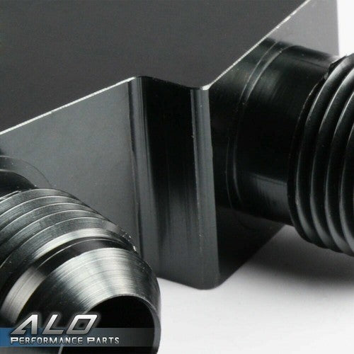 Solid Spare New Fit For LS1 LS2 LS3 Engine 10 Row 10AN Oil Cooler Filter Sandwich Plate Kit