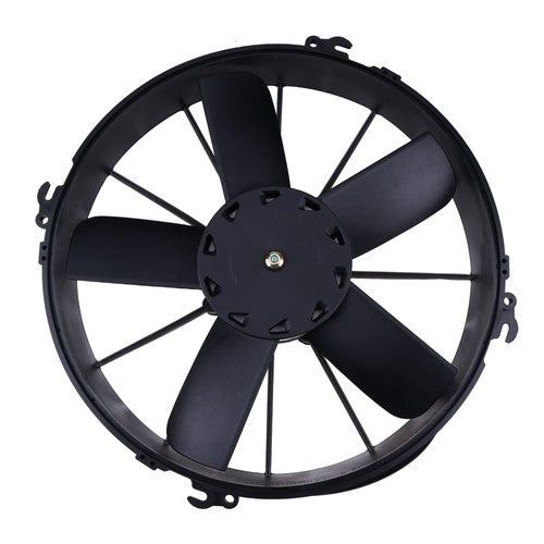 Solid Spare New Puller Radiator Cooling Fan 30102038 for Spal 1640 CFM Paddle Blades 12In