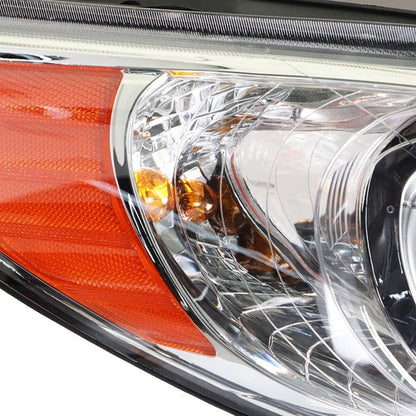 Solid Spare Halogen Clear New LH+RH Headlights Assembly Lamps For Hyundai Sonata 2011-2014