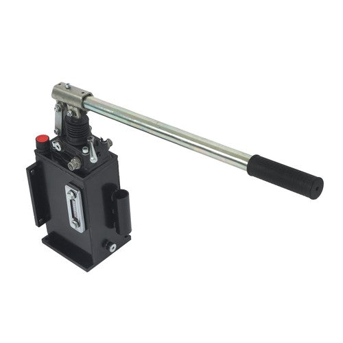 Solid Spare 2.7 Cid 5 Quart Single Acting Hydraulic Piston Hand Pump With Release Knob