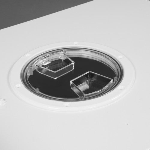 Solid Spare White 20" Outboard Single Engine Bracket For Boat Universal